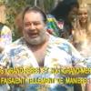 Vidéo karaoké du tube de Carlos, Big Bisou, dans laquelle apparait Marie Drucker.