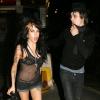 Pete Doherty et Amy Winehouse, à Londres, le 14 mai 2008.
