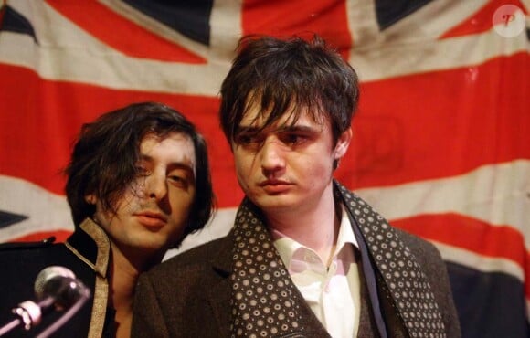 Carl Barât et Pete Doherty forment le duo Libertines, 31 mars 2010