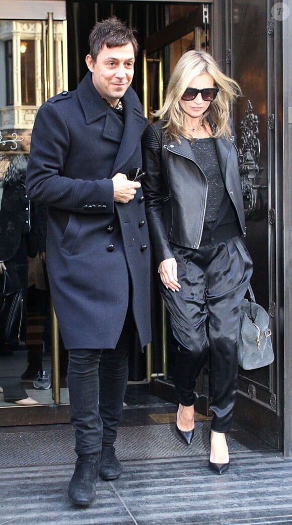 Kate Moss et son mari Jamie Hince à Londres. Le 15 novembre 2012.