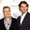 Rafael Nadal, ravi lors du lancement de la campagne Champions drink responsibly signée Bacardi, le 26 novembre 2012