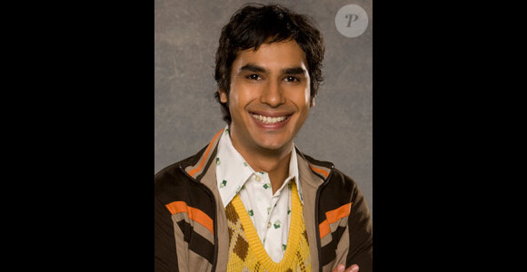 Kunal Nayyar en 'Raj' dans The Big Bang Theory.