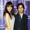 Kunal Nayyar et sa femme Neha Kapur à Los Angeles le 20 mars 2012