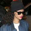 Rihanna de retour à son hôtel après une apparition sur le plateau de X Factor UK. Londres, le 25 novembre 2012.