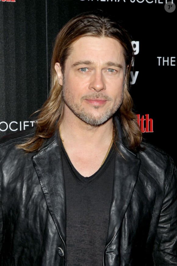 Brad Pitt lors de l'avant-première du film Cogan : Killing them Softly, le 26 novembre 2012 à New York