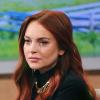 Lindsay Lohan sur le plateau de l'émission Good Morning America à New York, le 18 novembre 2012