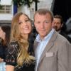 Guy Ritchie et Jacqui Ainsley lors de l'avant-première à Londres de The Dark Knight Rises le 18 juillet 2012