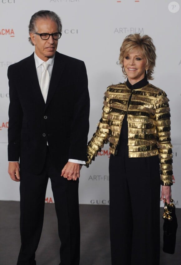 Le producteur de musique Richard Perry est depuis 2008 aux côtés de Jane Fonda. (Photo du 5 novembre 2011).