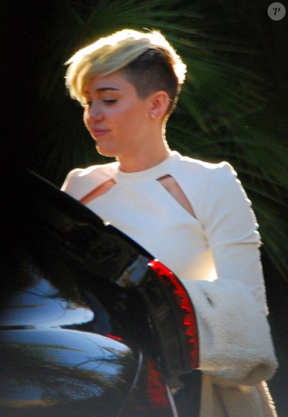 Miley Cyrus le 12 novembre 2012 à Los Angeles.