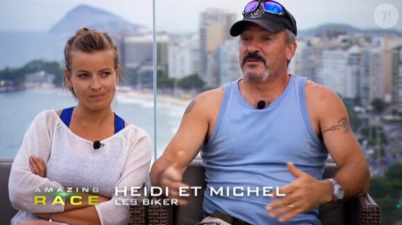 Heidi et Michel dans Amazing Race, lundi 3 décembre 2012
