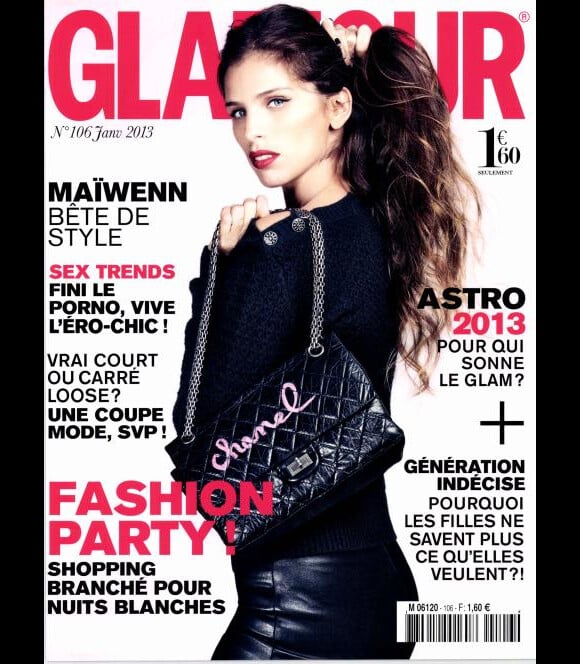 Le magazine Glamour du mois de janvier 2013