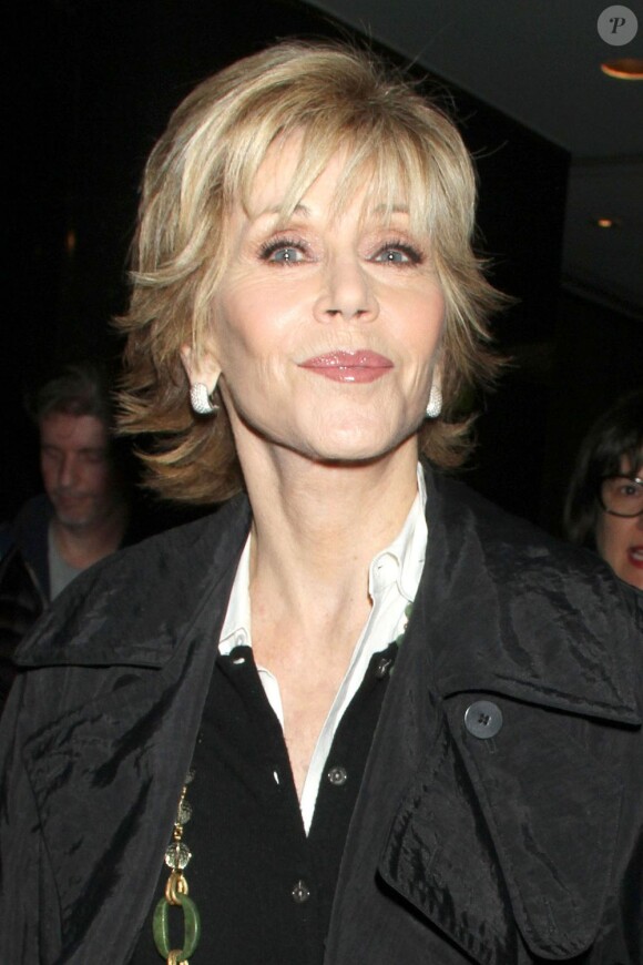Jane Fonda à New York, le 3 décembre 2012.