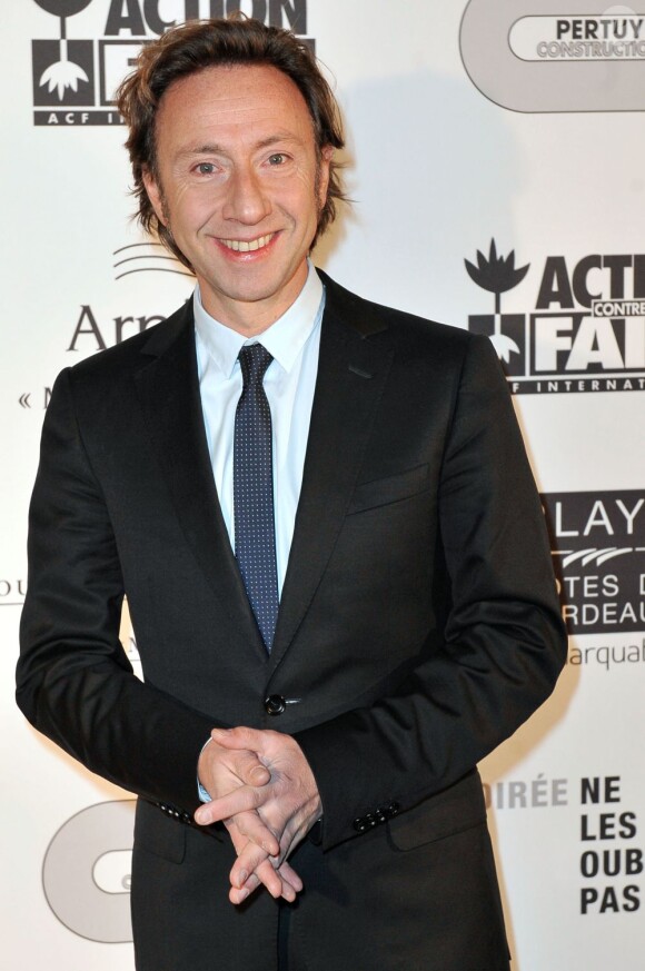 Stéphane Bern - Dîner de gala caritatif Action contre la faim à l'hôtel Pullman Bercy à Paris, le 5 Decembre 2012.