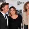 Stéphane Bern, Charlotte Valandrey et Valérie Trierweiler - Dîner de gala caritatif Action contre la faim à l'hôtel Pullman Bercy à Paris, le 5 Decembre 2012.