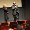 Daisy d'Errata et Karl Zéro présentent leur documentaire "Moi, Luka Magnotta" de Karl Zéro et Daisy d'Errata au cinéma Elysées Biarritz à Paris le 5 décembre 2012.