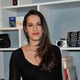 Elisa Tovati à la soirée de lancement de l'appareil photo Olympus 'Pen Lite' à la boutique Ephemere Olympus à Paris le 6 Decembre 2012.