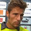 Benoît Costil, gardien de but du Stade Rennais, élu joueur le plus sexy de la Ligue 1, à Rennes le 12 août 2012.