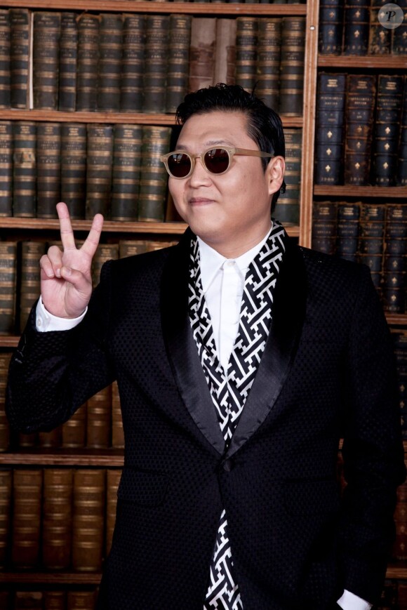 Le chanteur sud-coréen Psy à l'université d'Oxford le 7 novembre 2012