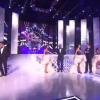 Les cinq Miss finalistes rendent hommage à Natalie Portman lors de la soirée d'élection de Miss France 2013 le samedi 8 décembre 2012 sur TF1, en direct de Limoges