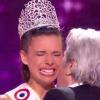 Marine Lorphelin, Miss Bourgogne, est élue Miss France 2013 lors de la soirée d'élection Miss France 2013 le samedi 8 décembre 2012 sur TF1