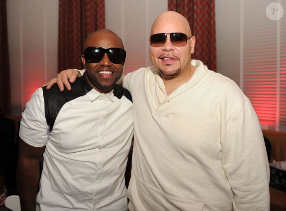 Exclusif - Rico Love fête ses trente ans au restaurant Katsuya en compagnie du rappeur Fat Joe. Miami Beach, le 8 décembre 2012.