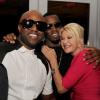 Exclusif - Rico Love célèbre son trentième anniversaire en compagnie de Diddy et Ivana Trump au restaurant Katsuya. Miami Beach, le 8 décembre 2012.