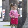 La fille d'Alessandra Ambrosio, Anja, se fait remarquer dans les rues de Santa Monica le 10 décembre 2012