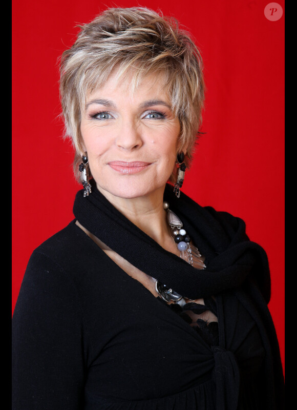 Véronique Jannot lors de l'enregistrement de l'émission Le grand cabaret sur son 31, le 7 décembre 2012. L'émission sera diffusée le 31 décembre 2012.