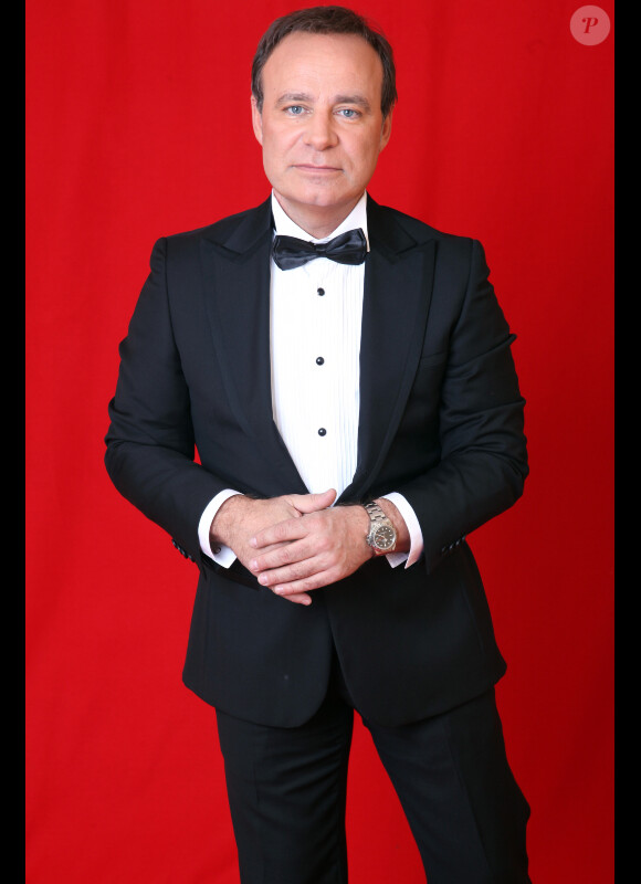 Fabien Lecoeuvre lors de l'enregistrement de l'émission Le grand cabaret sur son 31, le 7 décembre 2012. L'émission sera diffusée le 31 décembre 2012.