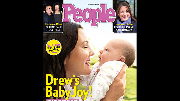 Drew Barrymore pose avec son son adorable fille Olive