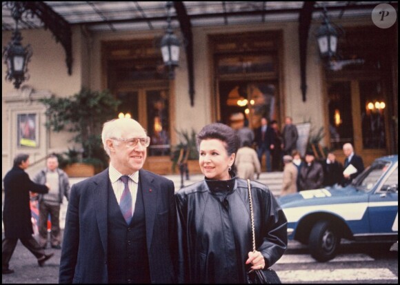 Galina Vishnevskaïa et Mstislav Rostropovitch à Paris en 1996
