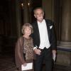 David J Wineland, prix Nobel de physique, et sa femme Sedna Quimby arrivant pour le dîner de gala en l'honneur des lauréats des prix Nobel, donné le 11 décembre 2012 dans la salle Mer Blanche du palais Drottningholm, à Stockholm.
