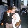 Sean Penn et Madonna dans les rues de New York, le 10 septembre 1986.