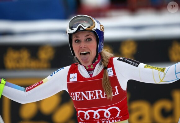 Lindsey Vonn à Lake Louise, le 1er décembre 2012.