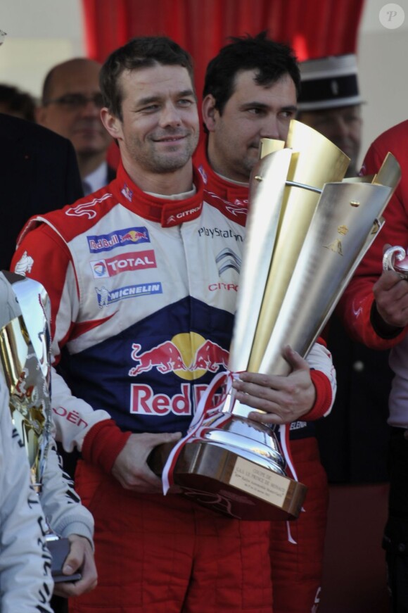 Sébastien Loeb à Monaco, le 22 janvier 2012.