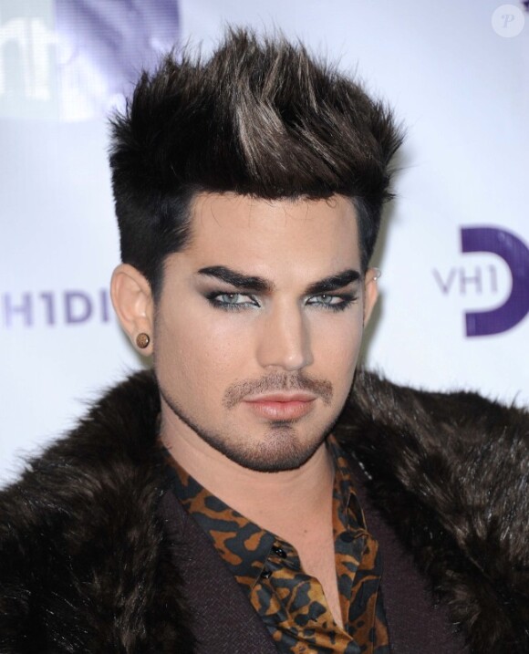 Adam Lambert à la soirée VH1 Divas 2012 à Los Angeles, le 16 décembre 2012.