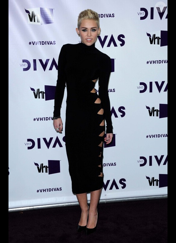 Miley Cyrus assiste à la soirée VH1 Divas 2012 à Los Angeles, le 16 décembre 2012.