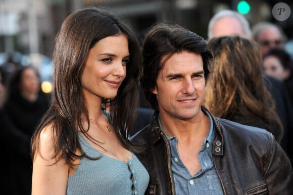 Tom Cruise et Katie Holmes à Los Angeles, le 28 mars 2011.