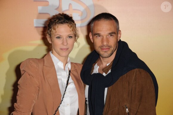 Lorie et Philippe Bas à Paris, le 25 mars 2012.