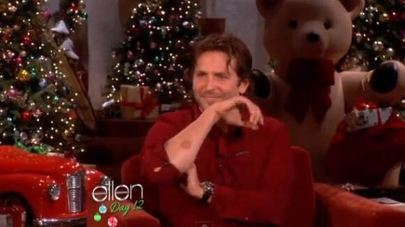 Bradley Cooper : Il montre cinq tétons chez Ellen DeGeneres et reste ultrasexy !