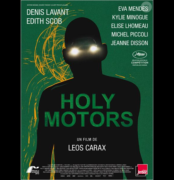 Affiche officielle du film Holy Motors.