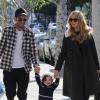 Rachel Zoe a fait du shopping de Noël avec son adorable fils Skyler au magasin Kitson de Los Angeles le 19 décembre 2012.