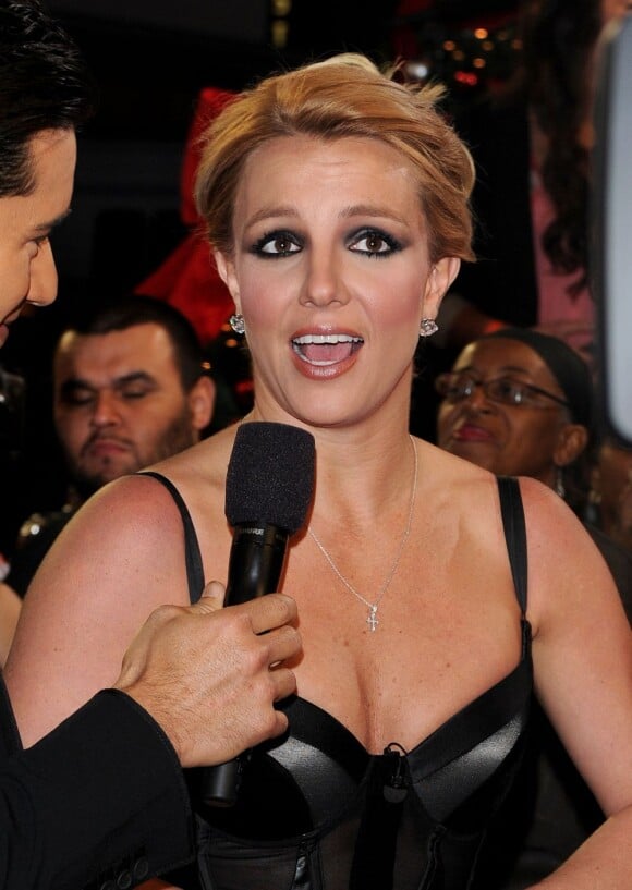 Britney Spears, le soir de la grande finale de X Factor saison 2, à Los Angeles le 20 décembre 2012.
