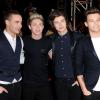 One Direction, le soir de la grande finale de X Factor saison 2, à Los Angeles le 20 décembre 2012.