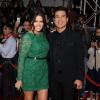 Khloé Kardashian et Mario Lopez le soir de la grande finale de X Factor saison 2, à Los Angeles le 20 décembre 2012.