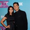 Mario Lopez et sa femme Courtney Mazza le soir de la grande finale de X Factor saison 2, à Los Angeles le 20 décembre 2012.
