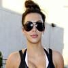 Kim Kardashian arrive à la salle de gym dans le quartier de Studio City. Los Angeles, le 22 décembre 2012.