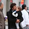 Orlando Bloom et son fils Flynn le samedi 22 décembre se baladent à Los Angeles... sans Miranda Kerr.