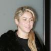 La chanteuse Shakira à Barcelone, quelques jours avant d'accoucher, le 16 décembre 2012.