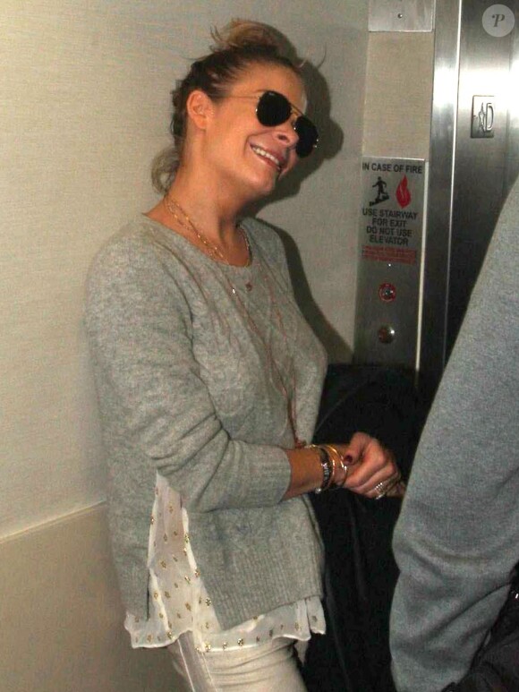 LeAnn Rimes à l'aéroport de Los Angeles, le 26 décembre 2012.